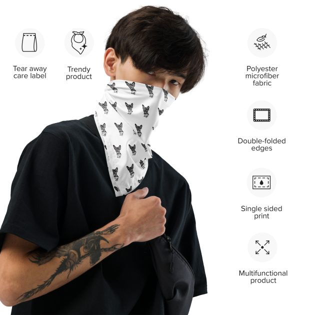 ZHF "ROSCOE" All-over print bandana - Image 2