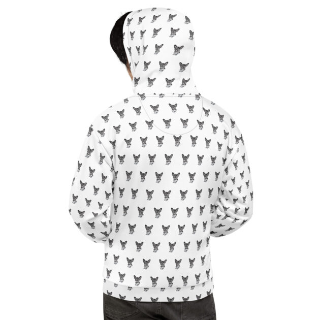 "ROSCOE" all over Unisex Hoodie - Image 2